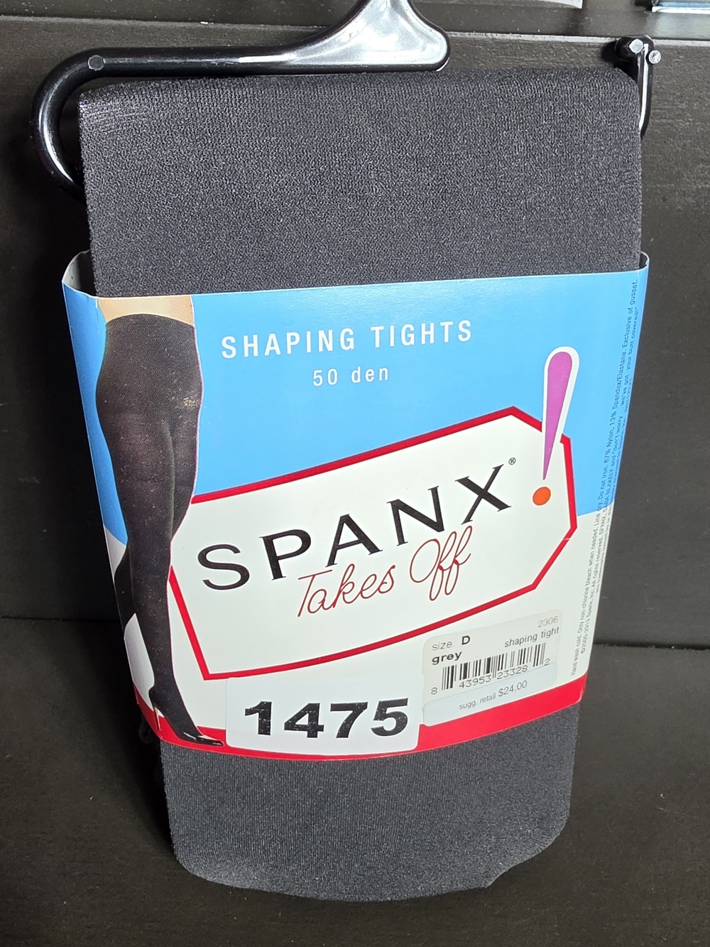 SPANX Takes Off Shaping Tights  in Grey Size D